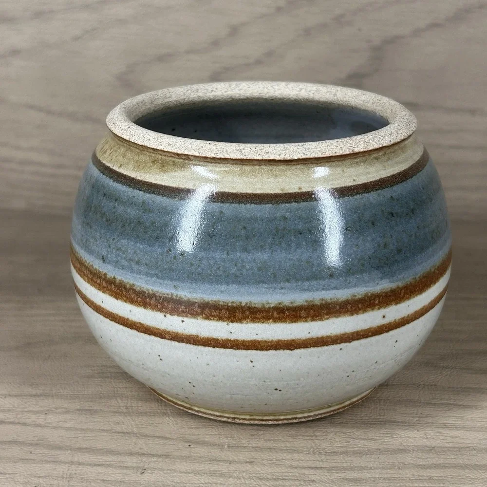 Don Salisbury Studio Pottery Spoon Rest Bowl Washington Pacific Northwest Potter